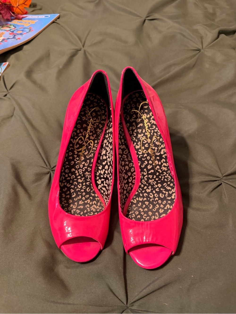 Jessica Simpson Peep Toe Pumps